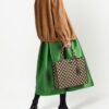 Prada large Symbole embroidered tote bag