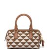 Prada Symbole embroidered top-handle bag