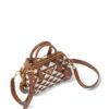 Prada Symbole embroidered top-handle bag