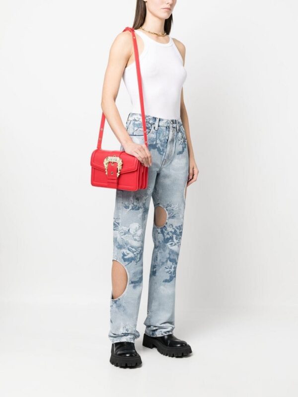 19672423_44030737_1000.jpg Versace Jeans Couture logo-buckle satchel bag