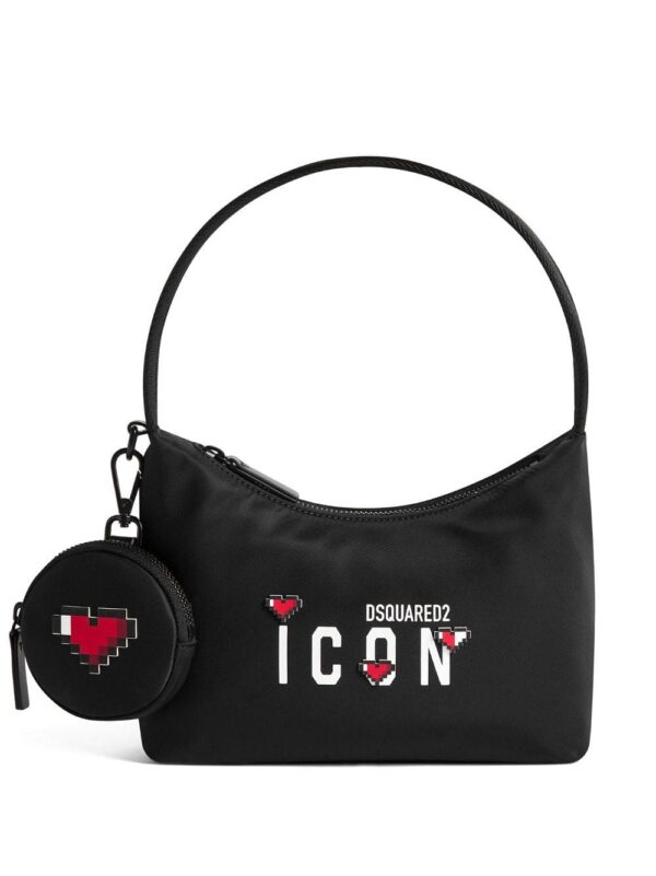 19673400_50350291_1000.jpg DSQUARED2 Icon-print heart-motif tote bag