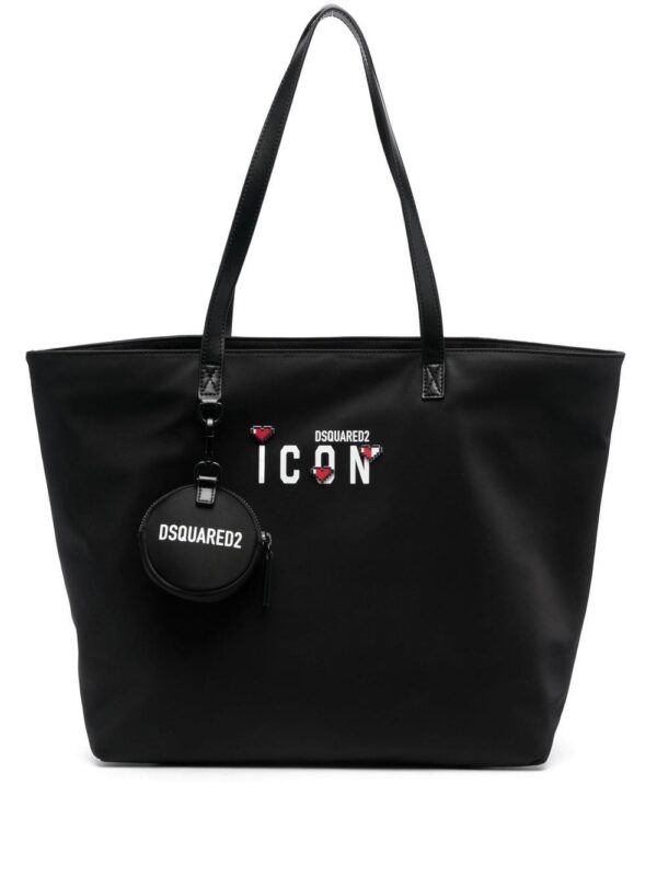 19674055_44055321_1000.jpg DSQUARED2 Icon logo-print tote bag