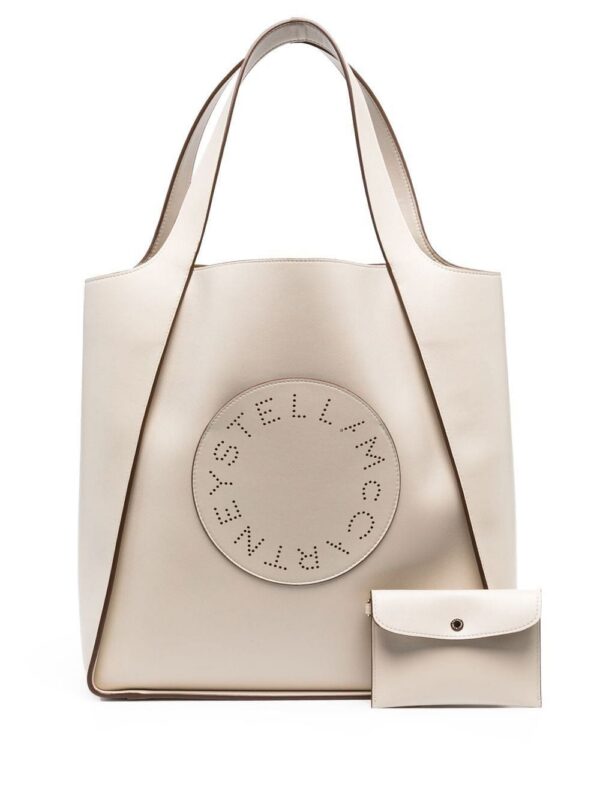 Stella McCartney Stella Logo square tote bag