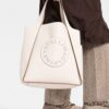 Stella McCartney Stella Logo square tote bag