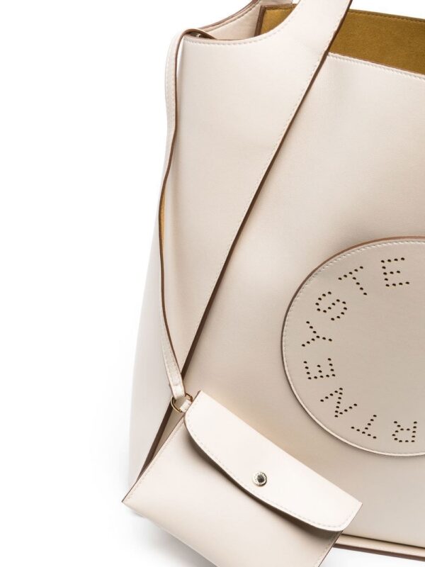 Stella McCartney Stella Logo square tote bag