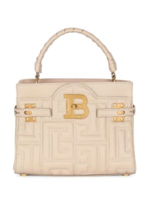 19684833_43975255_1000.jpg Balmain B-Buzz 22 quilted leather tote bag