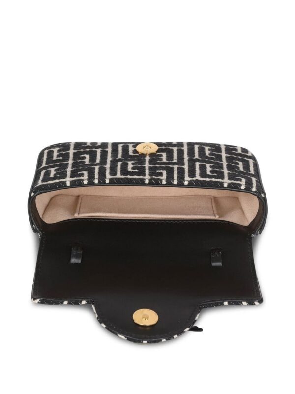 19684858_43936687_1000.jpg Balmain B-Buzz monogram jacquard crossbody bag