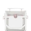 19684867_44763152_1000.jpg Balmain logo-print transparent crossbody bag
