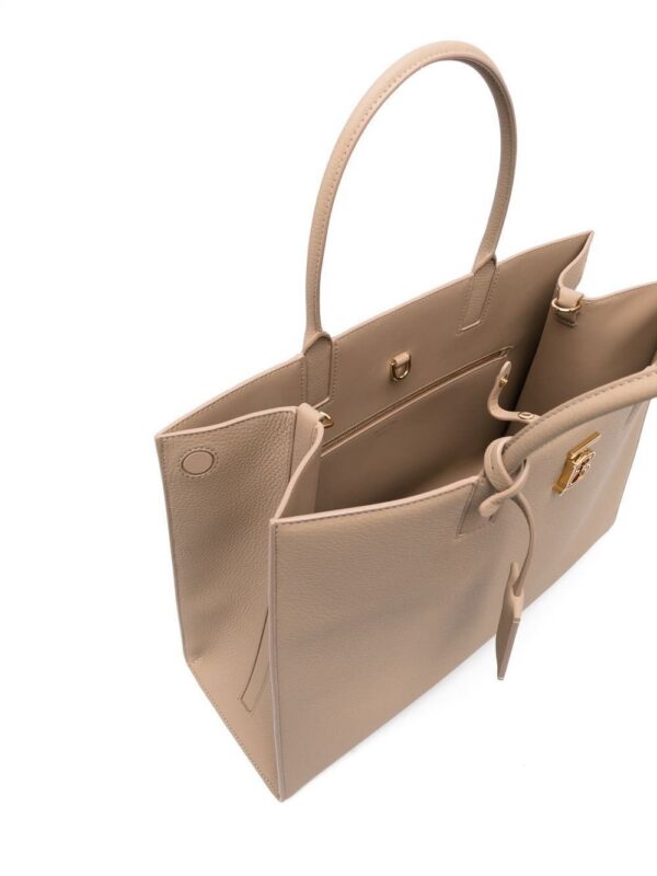 19687025_44032850_1000.jpg Burberry logo-plaque tote bag