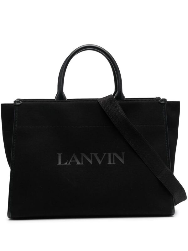 19689850_44110885_1000.jpg Lanvin logo-print leather tote bag