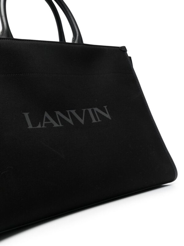19689850_44110891_1000.jpg Lanvin logo-print leather tote bag