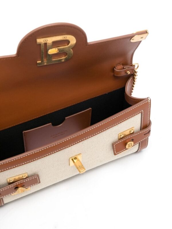 19691514_44077827_1000.jpg Balmain B-Buzz 23 canvas clutch bag