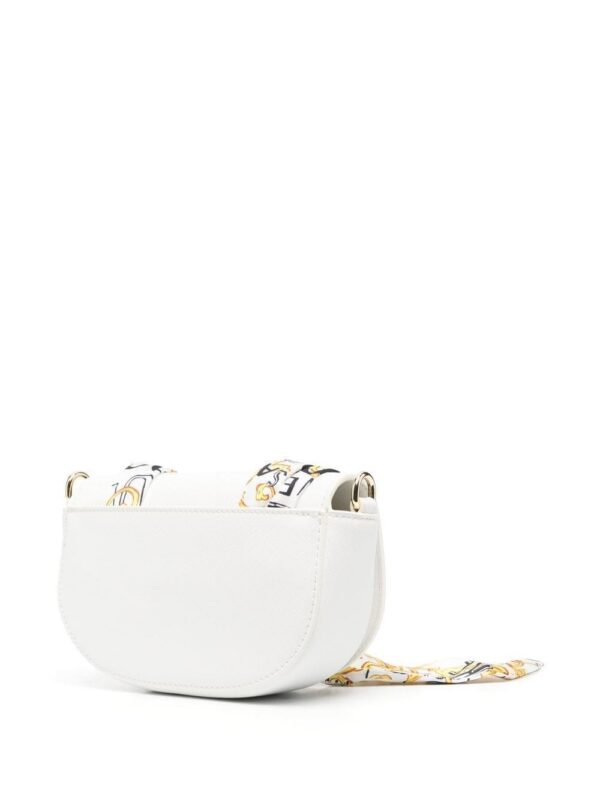 Versace Jeans Couture baroque-print detail shoulder bag