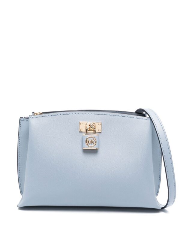 19695977_44429335_1000.jpg Michael Michael Kors medium logo-plaque messenger bag