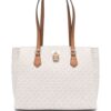 19697424_44190538_1000.jpg Michael Michael Kors monogram-pattern large tote bag