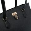 Michael Kors padlock-detail leather tote bag