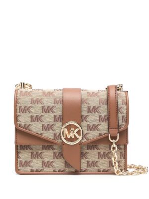 19697460_44250761_1000_45e9df82-c871-423c-9fce-52b14b2db015.jpg Michael Michael Kors logo jacquard crossbody bag