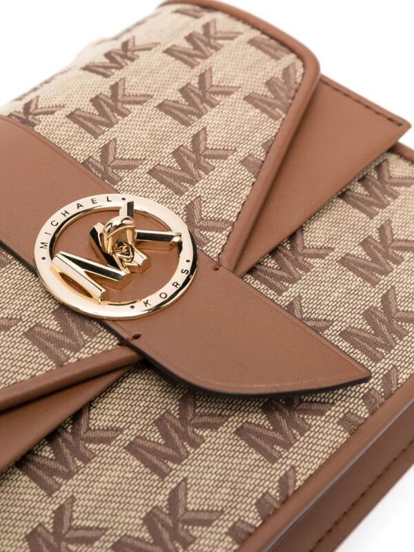 Michael Michael Kors  logo jacquard crossbody bag