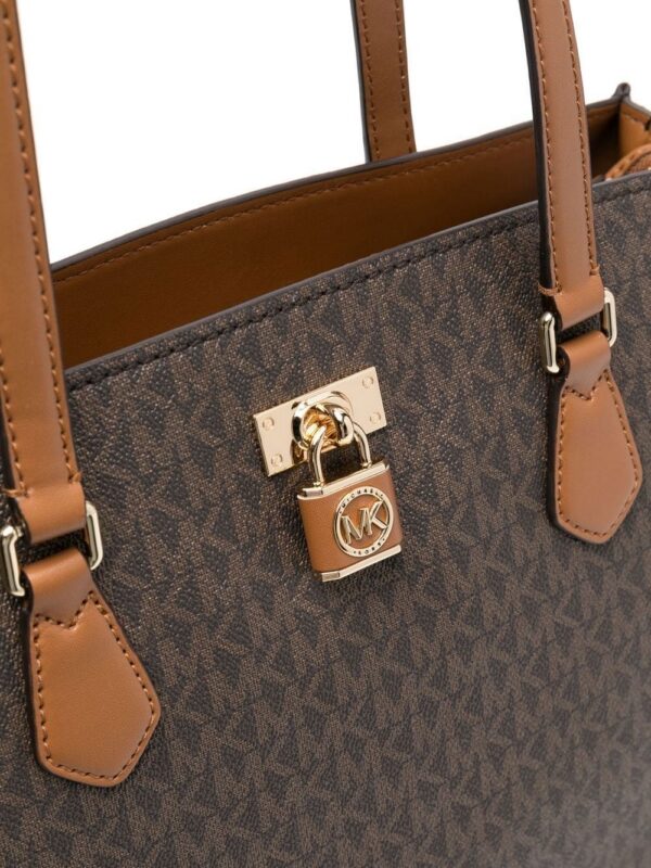 19697465_44184496_1000.jpg Michael Michael Kors monogram-pattern large tote bag