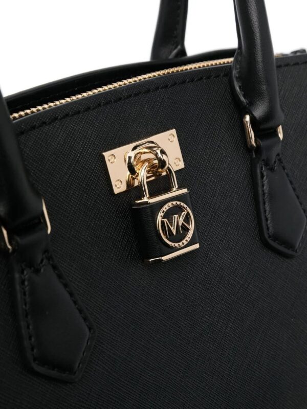 19698000_44197731_1000.jpg Michael Michael Kors padlock-detail leather tote bag