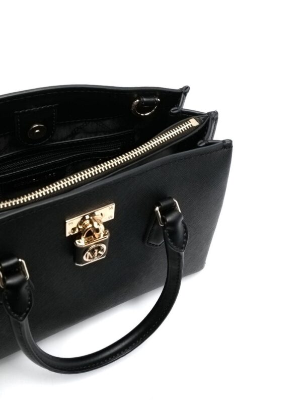 19698000_44197736_1000-1.jpg Michael Kors padlock-detail leather tote bag