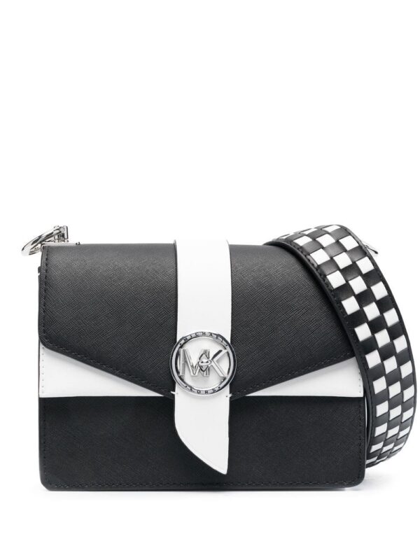 19698971_44141536_1000-1.jpg Michael Michael Kors Greenwhich Leather shoulder bag