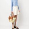19708473_44197021_1000.jpg Tod's logo-debossed raffia tote bag