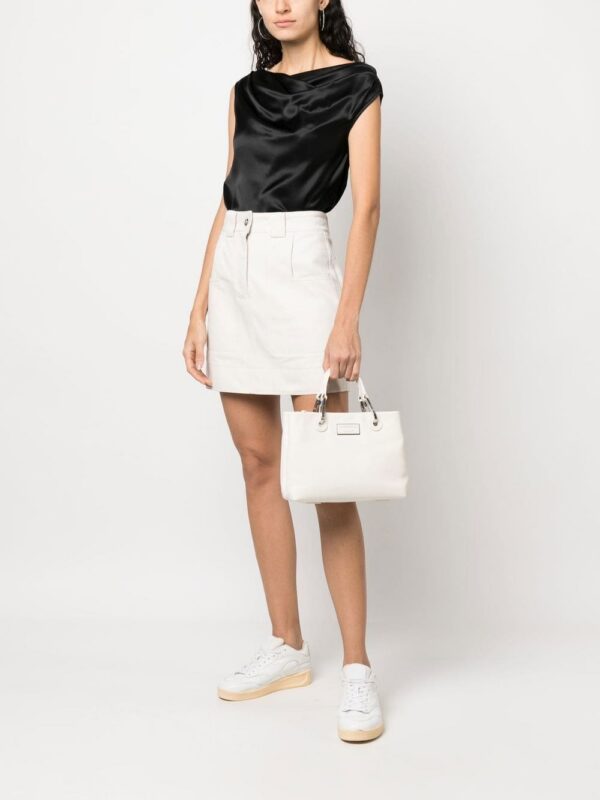 Emporio Armani calf-leather tote bag