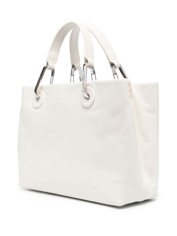 Emporio Armani calf-leather tote bag
