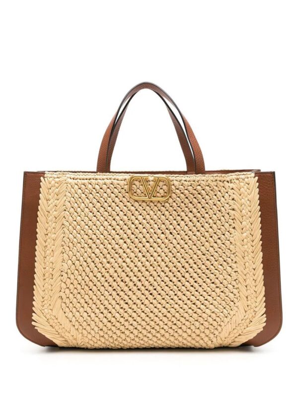 19734940_44162570_1000.jpg Valentino Garavani VLogo Signature raffia tote bag