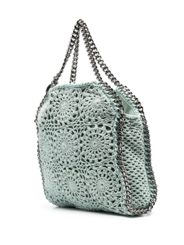 Stella McCartney crochet-detail tote bag
