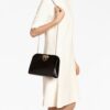Ferragamo Diana leather clutch