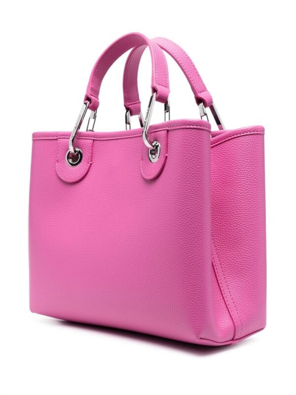 19763141_44318847_1000.jpg Emporio Armani logo-embroidery faux-leather tote bag