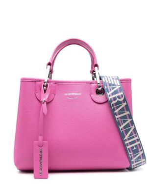 19763141_44320181_1000.jpg Emporio Armani logo-embroidery faux-leather tote bag