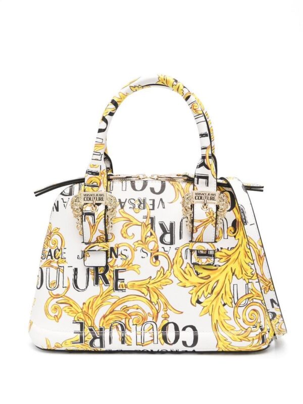 19770765_44348709_1000.jpg Versace Jeans Couture Barocco-print logo-buckle tote bag