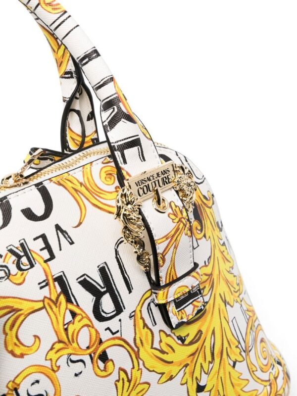 19770765_44349318_1000.jpg Versace Jeans Couture Barocco-print logo-buckle tote bag