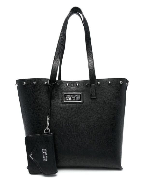 19772336_44361184_1000.jpg Versace Jeans Couture stud-embellished tote bag