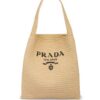19778199_44228235_1000.jpg Prada logo-embroidered raffia tote bag