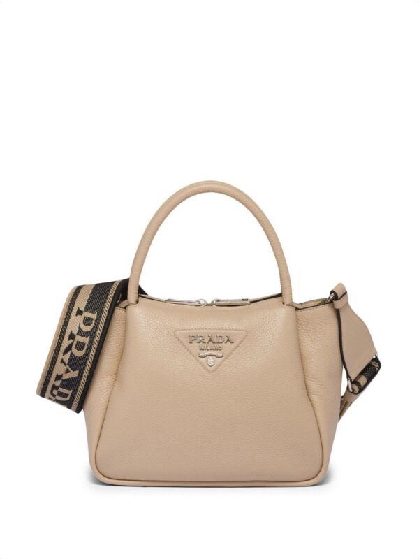 19778205_44227957_1000.jpg Prada logo-lettering top-handle bag