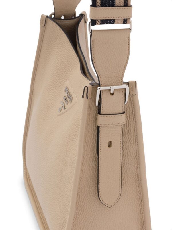 Prada  triangle-logo hobo shoulder bag