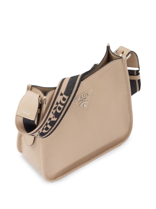 Prada  triangle-logo hobo shoulder bag
