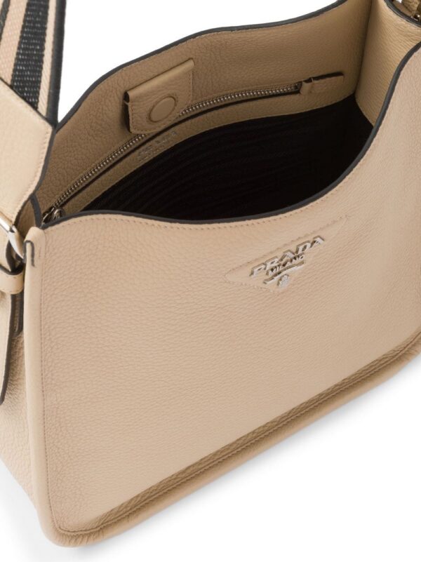 Prada  triangle-logo hobo shoulder bag
