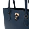 Michael Kors padlock-detail leather tote bag