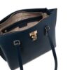 Michael Kors padlock-detail leather tote bag