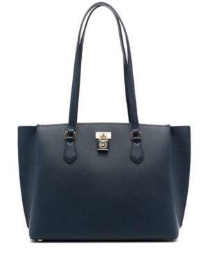 19778848_44379543_1000.jpg Michael Kors padlock-detail leather tote bag