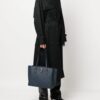 Michael Kors padlock-detail leather tote bag