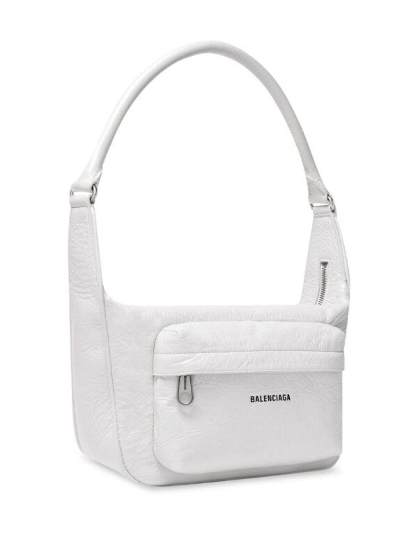 Balenciaga Raver logo-print shoulder bag