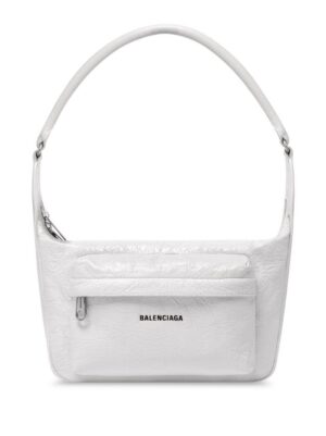 Balenciaga Raver logo-print shoulder bag