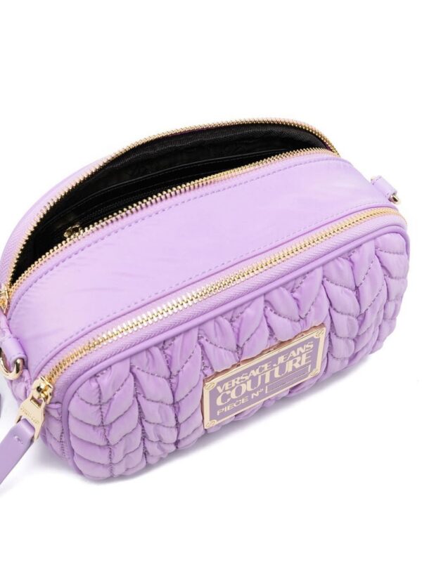 19783819_44460771_1000.jpg Versace Jeans Couture logo-plaque crossbody bag