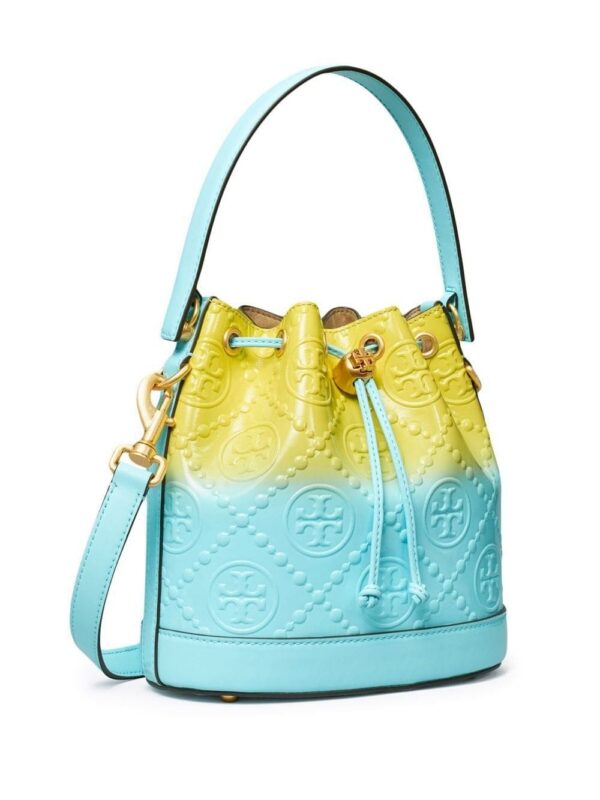 19785930_44340920_1000.jpg Tory Burch embossed-monogram bucket bag